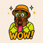 Wow-sticker