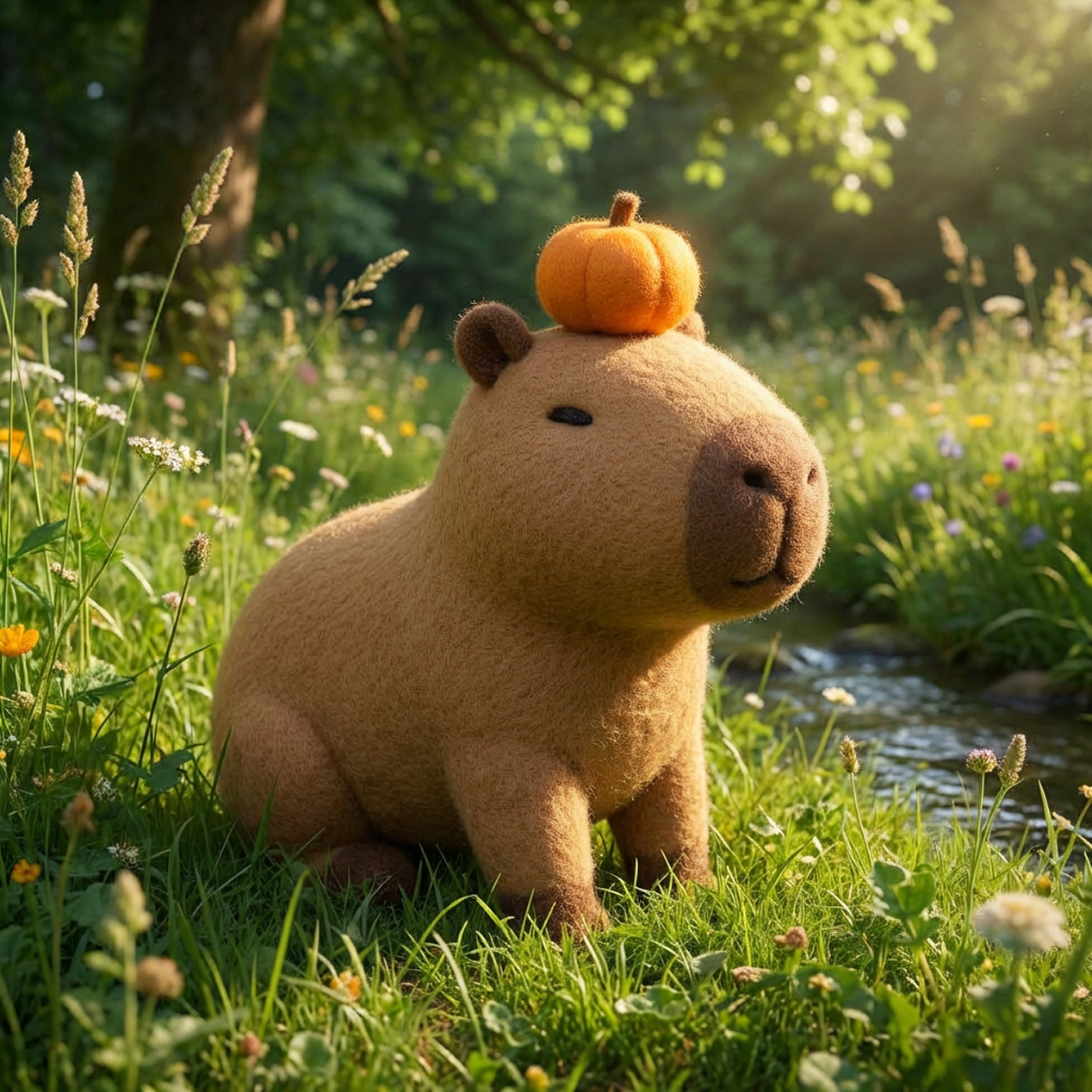 Cuddly Plush Portrait